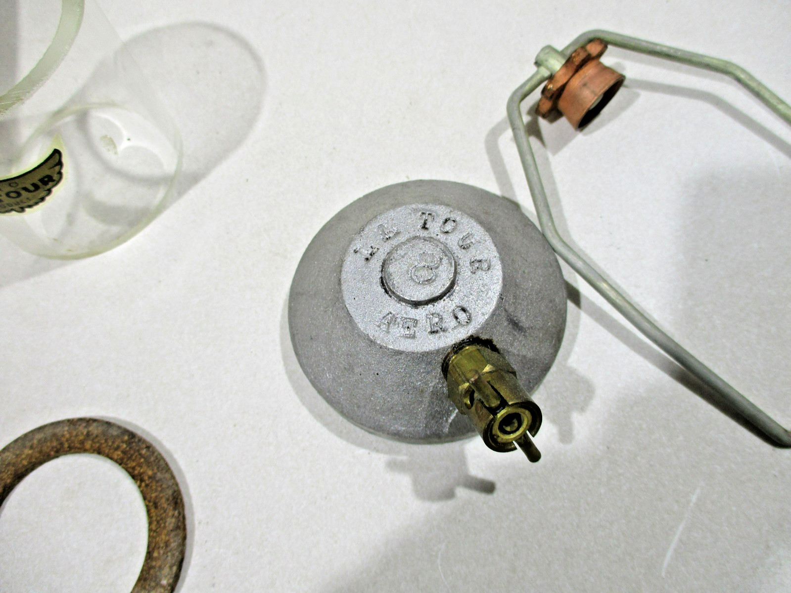 Old Stock Aircraft Latour LA TOUR AERO Gascolator Conversion Kit Rim 2 1/8″