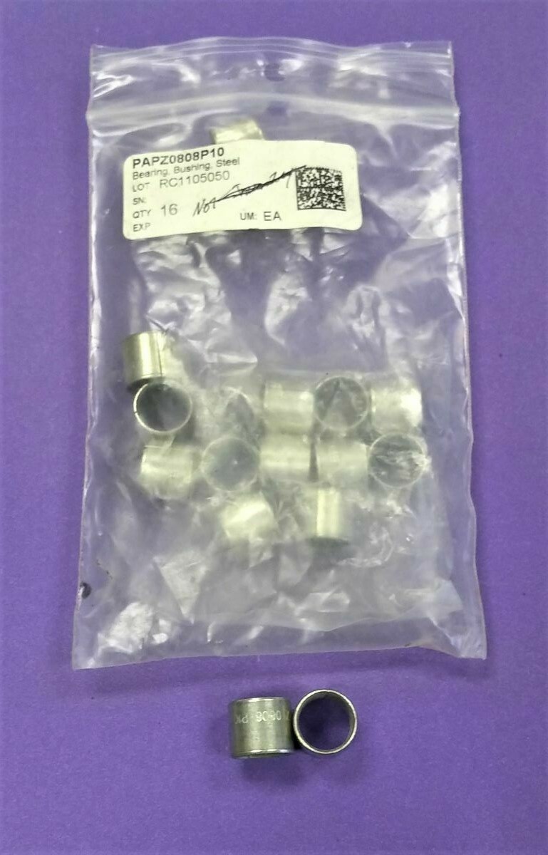 PAPZ0808P10 DIAMOND AIRCRAFT BEARING, BUSHING, STEEL, NEW SURPLUS