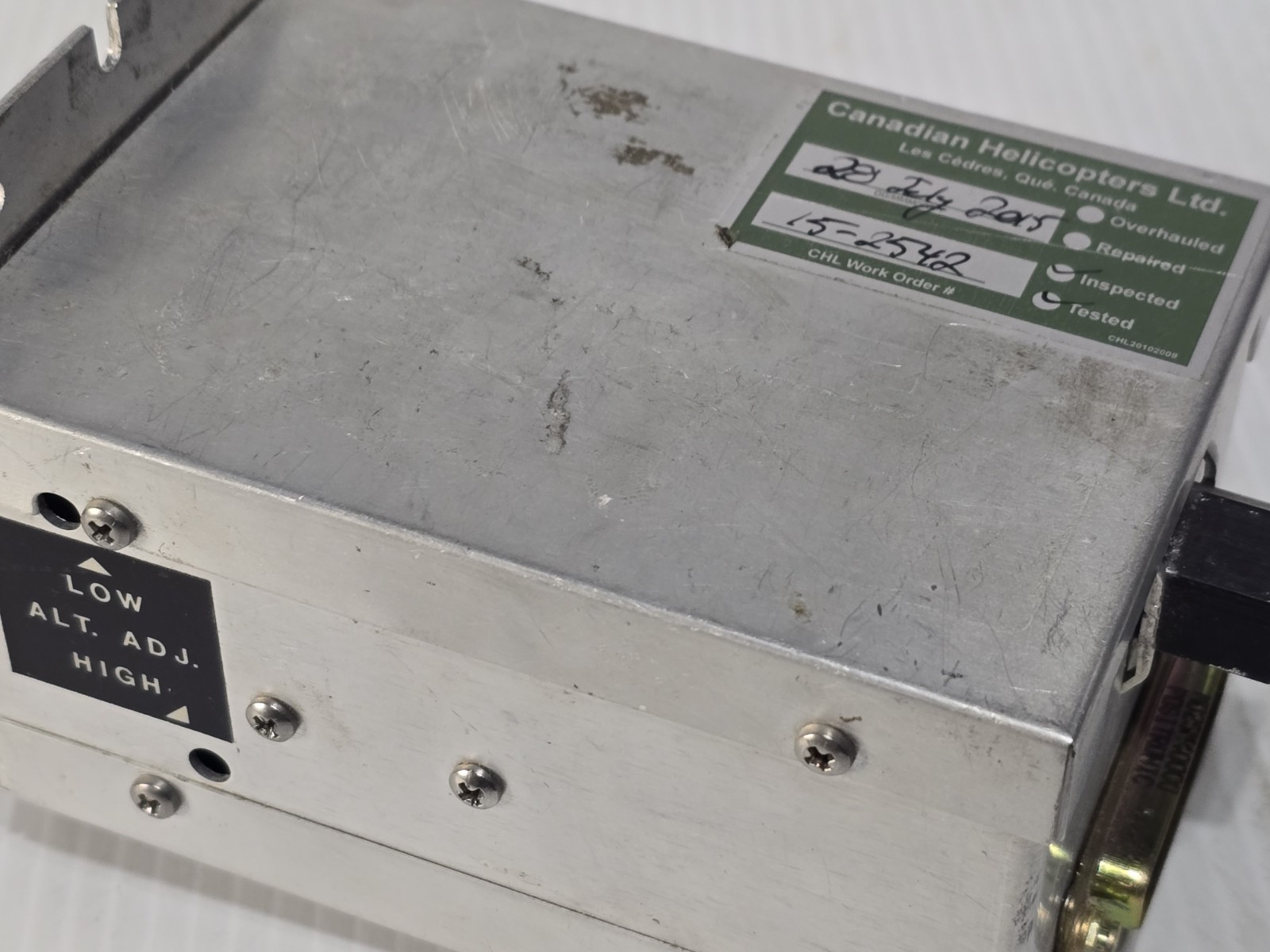 Narco Avionics AR-850 Altitude Reporter – As Removed, Untested