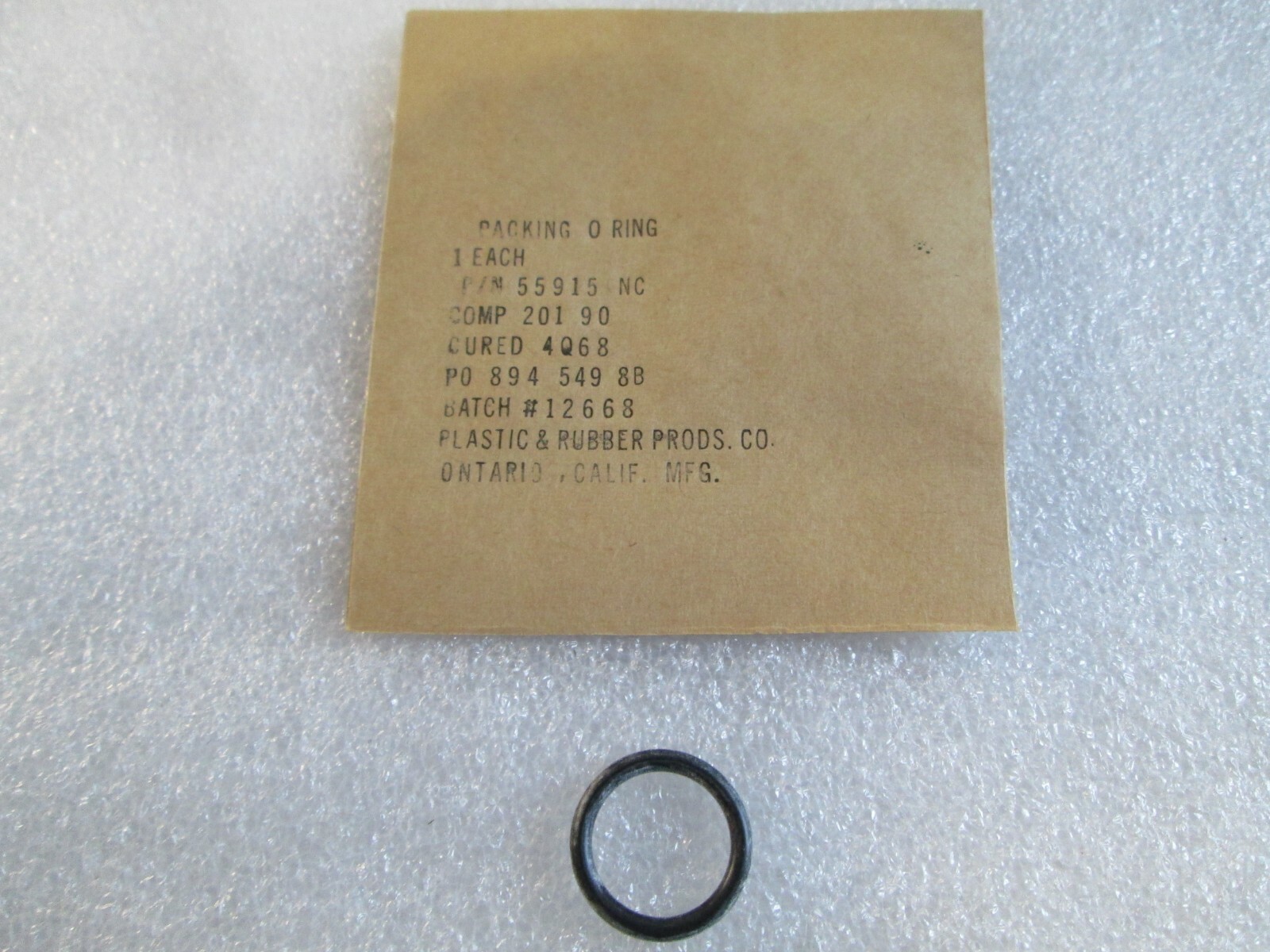 Aircraft Valve Parts Kit P/N 590095-1 New