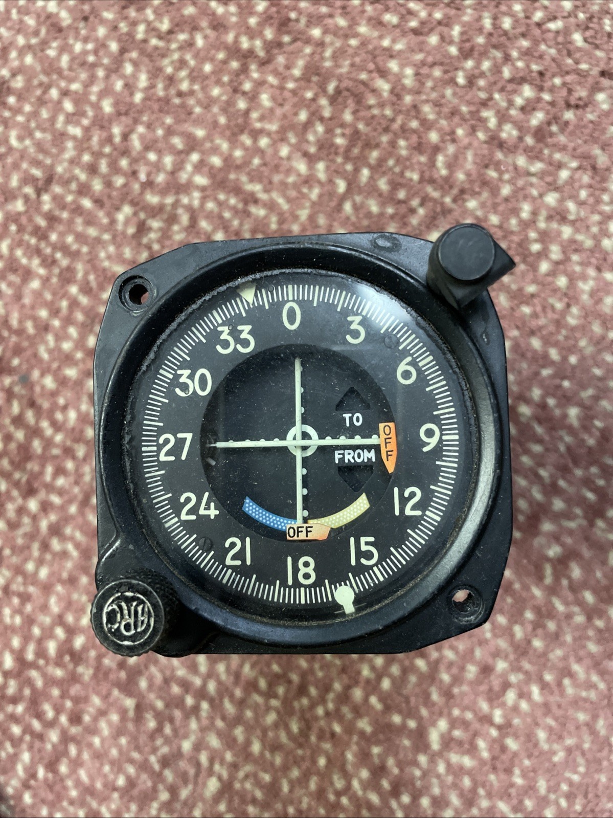 Weston 1155 VOR/LOC Course Indicator PN 16706