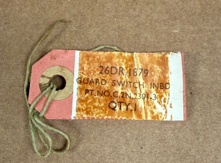 Dehavilland DHC-2 Beaver Switch Guard C2N2301-3 New