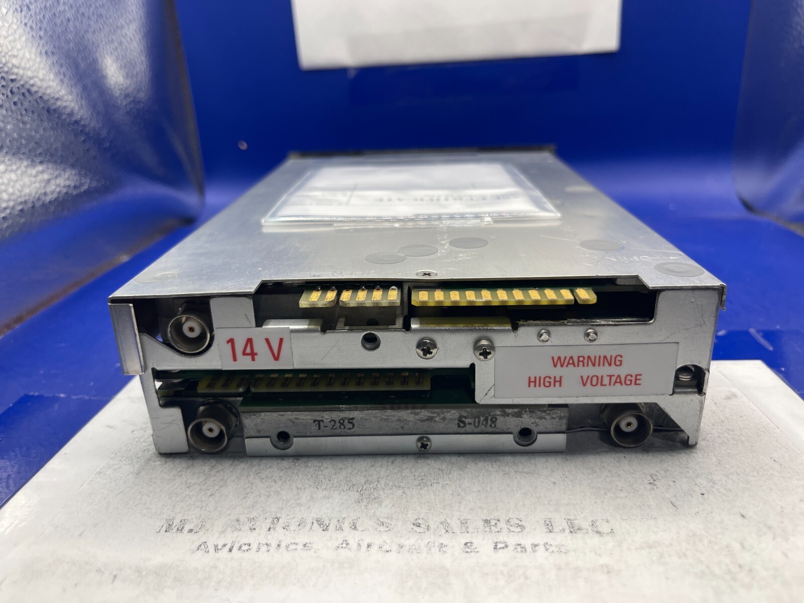 BENDIX/KING KX 155 P/N 069-1024-42 14VDC WITH GLIDE/SLOPE WITH FAA FORM 8130-3