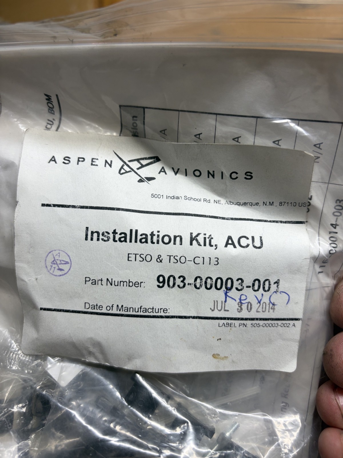Aspen Avionics Analog Converter Unit PN 910-00004-001 NEW with INSTALLATION KIT