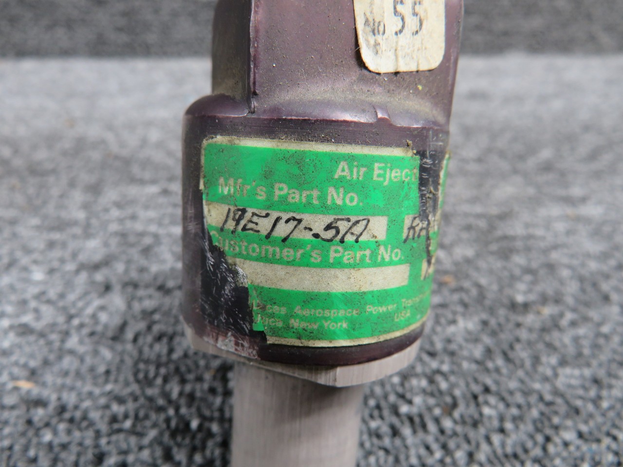 19E17-5A Lucas Aerospace Air Ejector Assembly