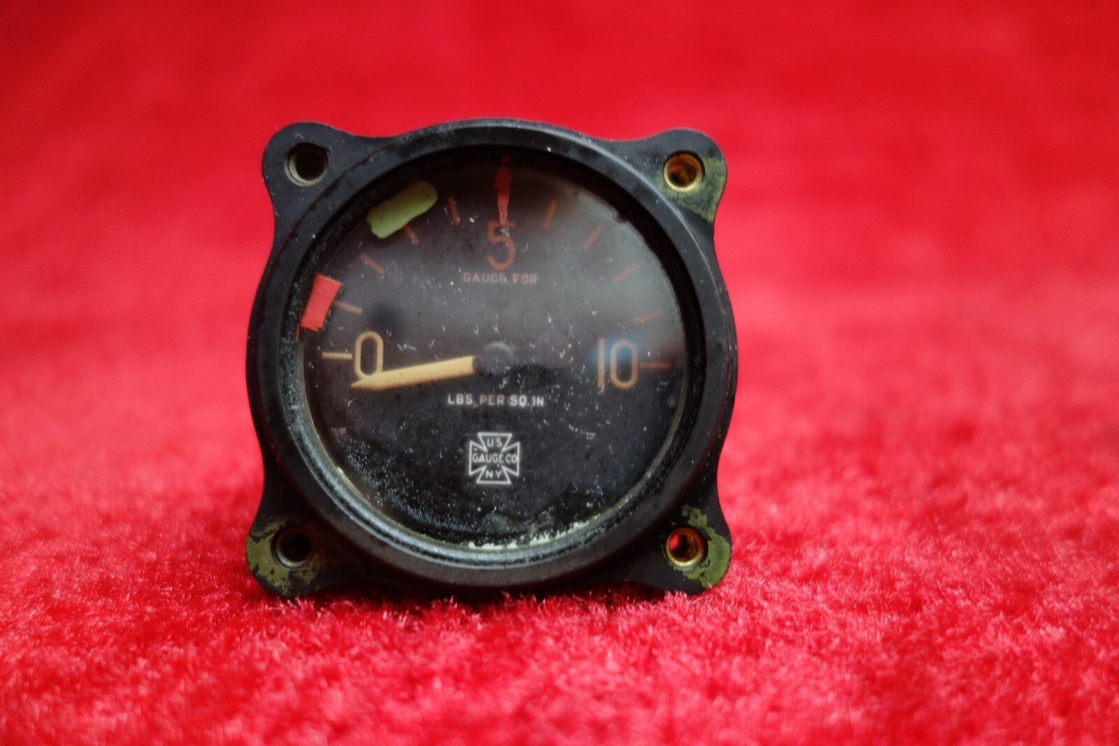 United States Gauge De-Icer Gauge PN AW-17/8-16-R