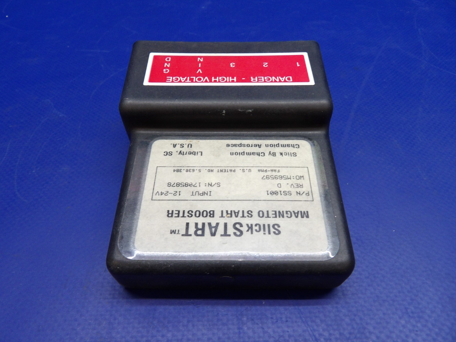 Diamond Slick Start Magneto Start Booster 12/24V P/N SS1001 TESTED (0626-1304)