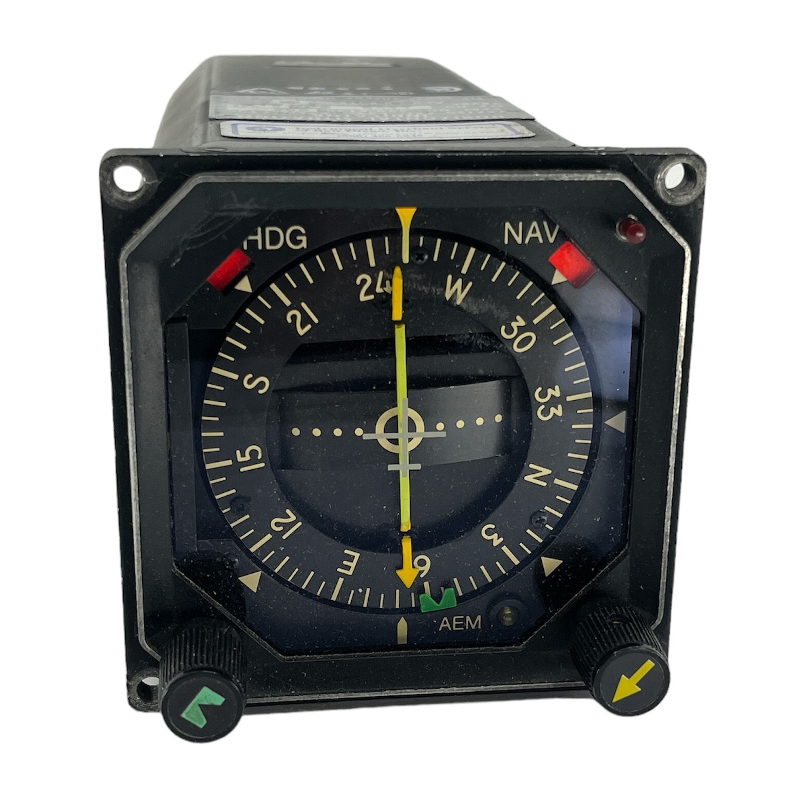 520-8130-004 Aeroneics Horizontal Situation Indicator, 28 V, Serial #1156