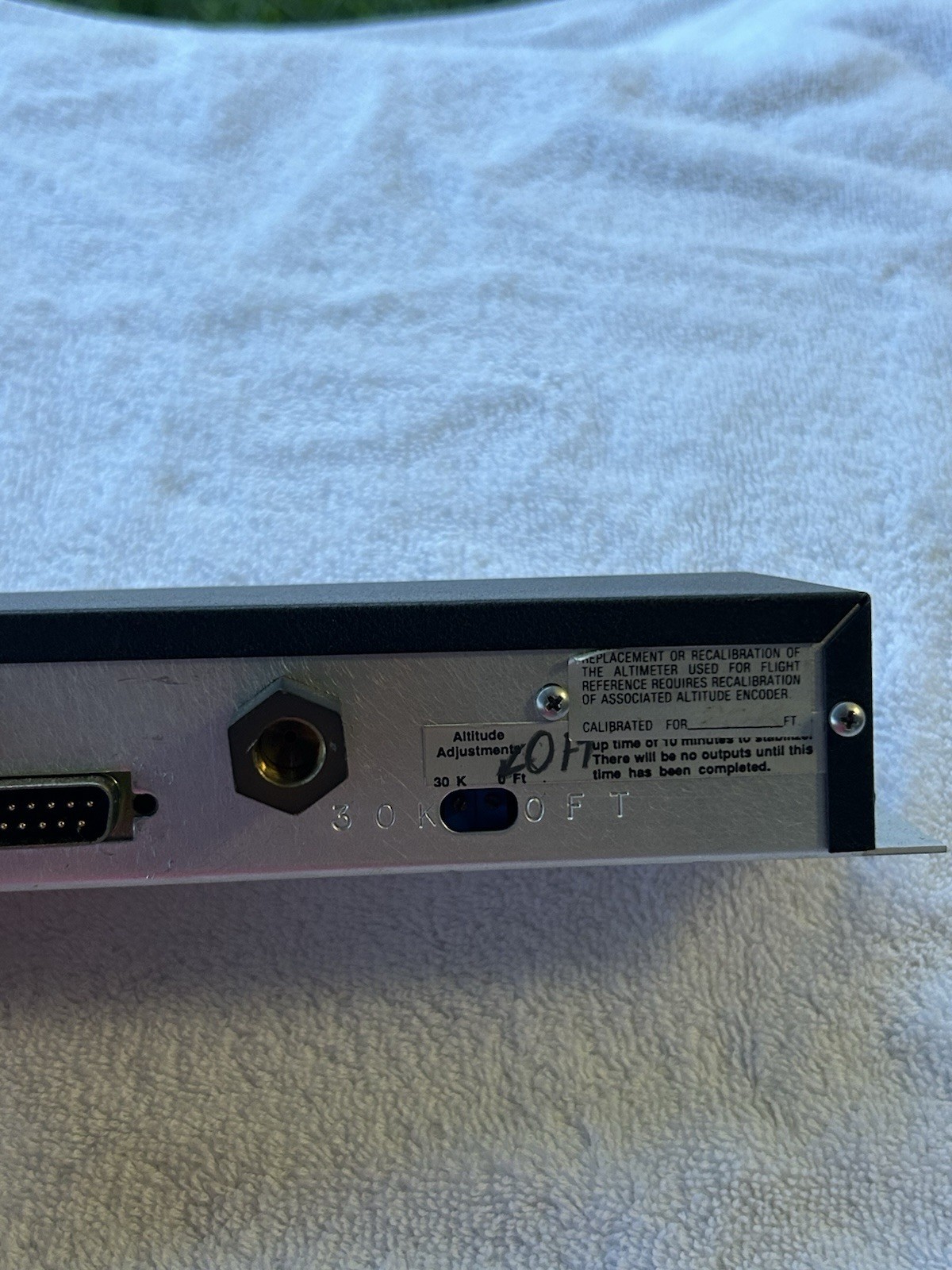 Pan American Altitude Digitizer Model AT3000P – In 0900–4 099–01
