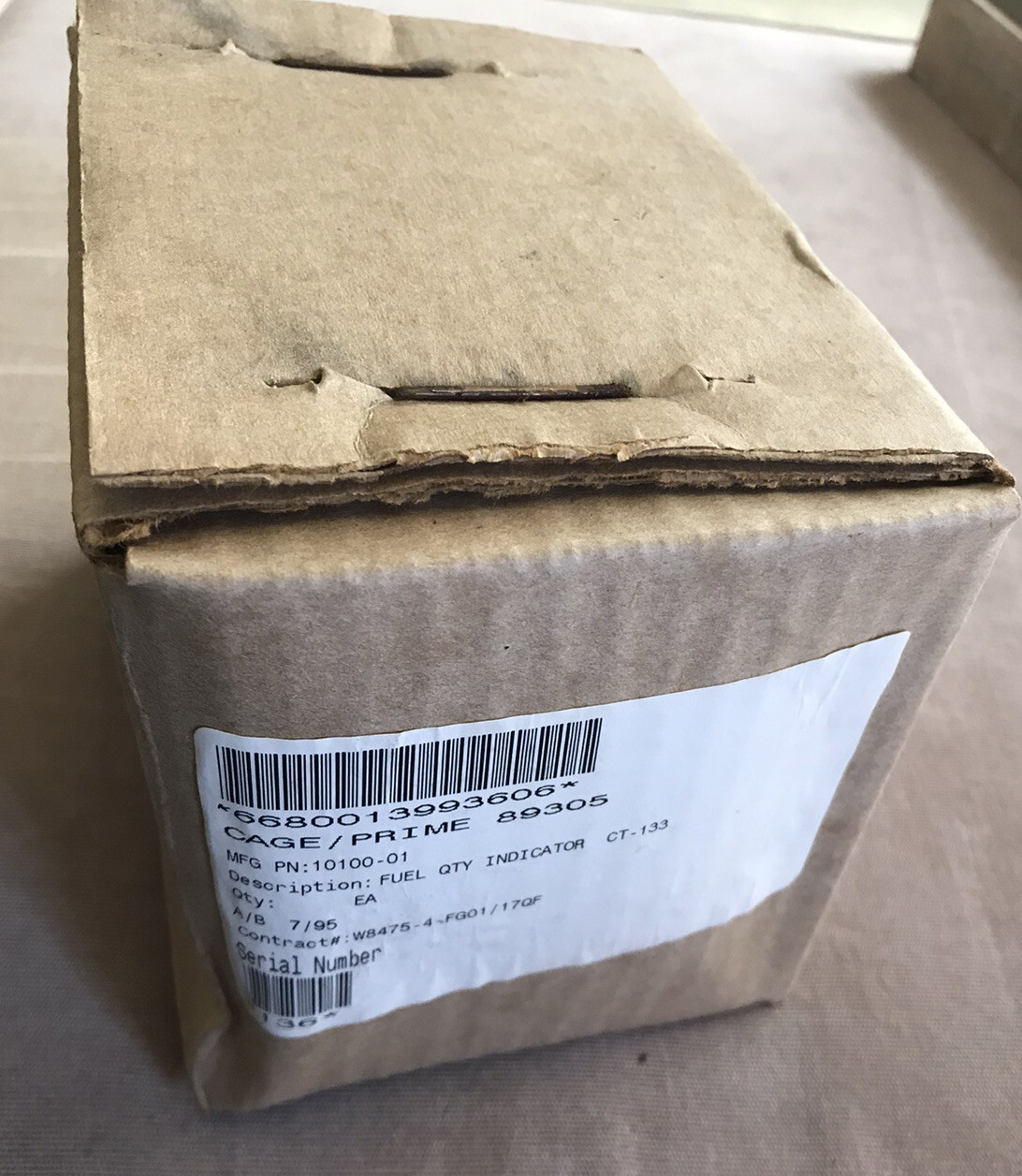 CT-133 T-33 Fuel Quantity Indicator (Beckman) New Old Stock . Free Shipping!