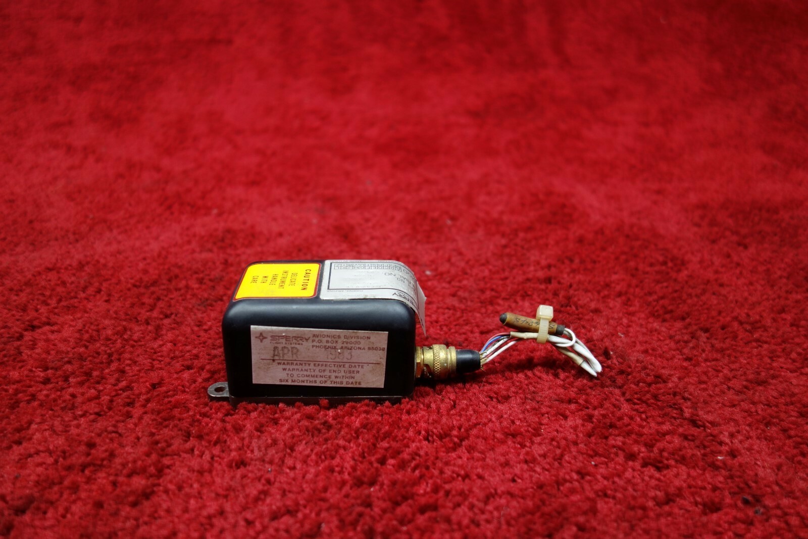 Sperry Honeywell Rate Gyro PN 4020576 901 662472AJ01
