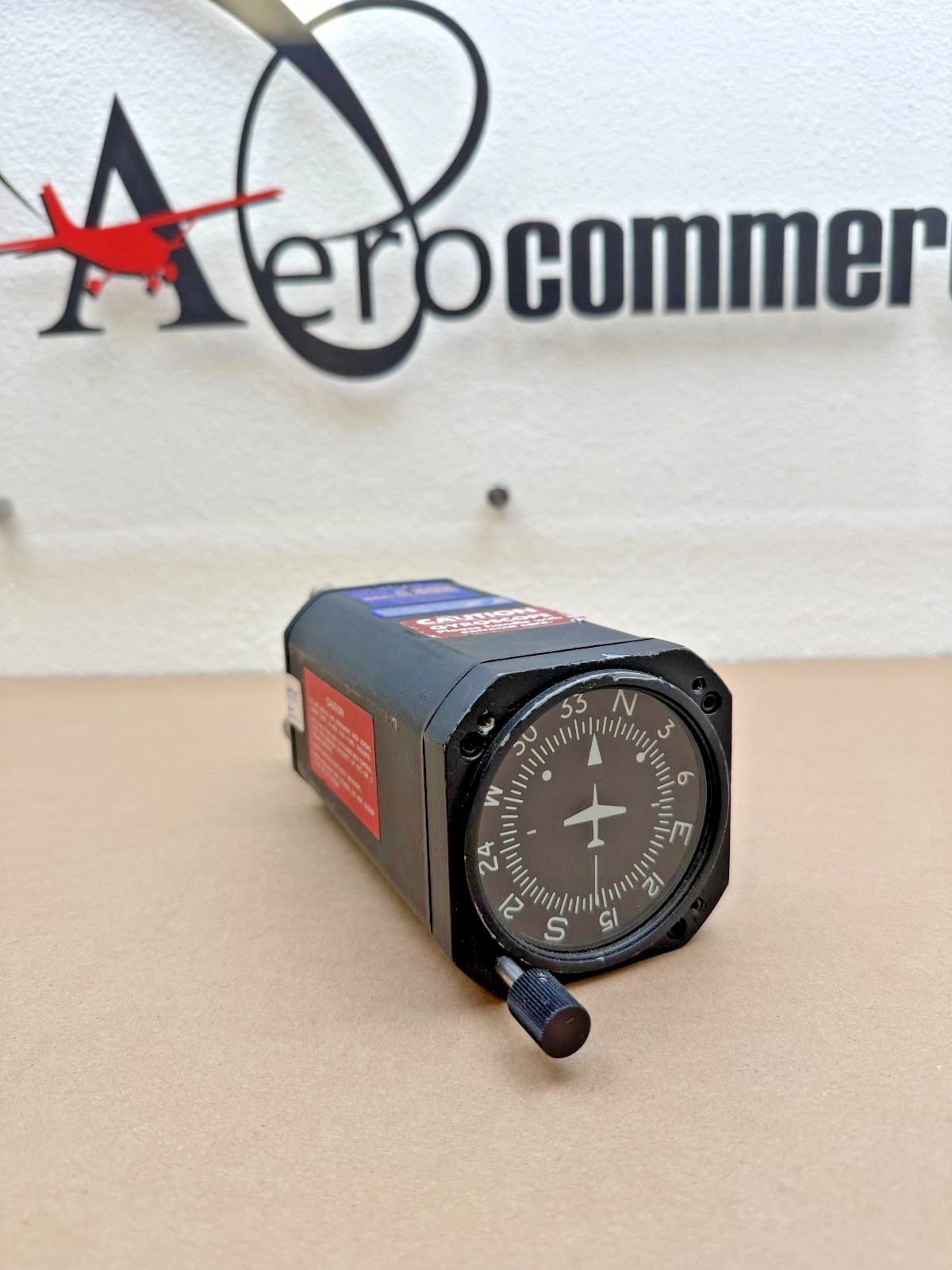 RC Allen J8000-1 Directional Gyro Indicator P/N: RCA11A-15 (0009D)