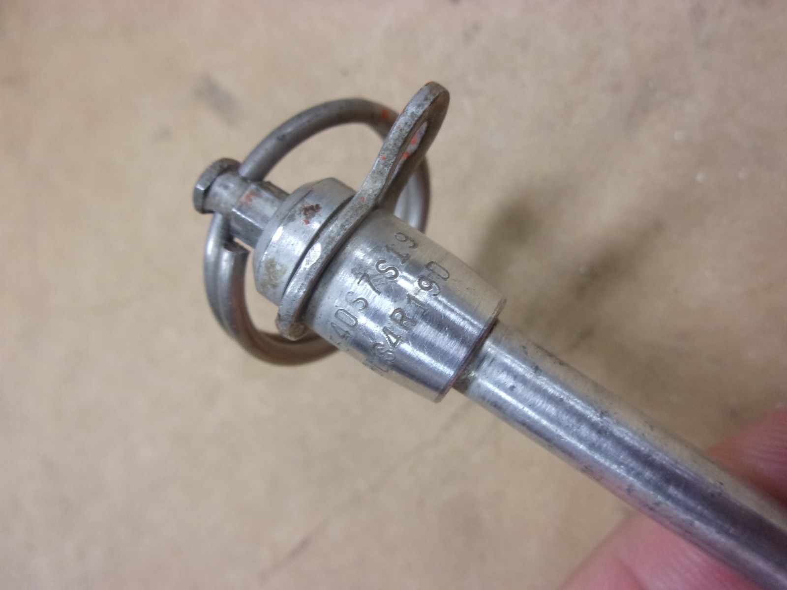 Avdel Quick Release Positive Ball Lock Pin 1/4 x 1 7/8″ Grip Loc Push Pull Easy