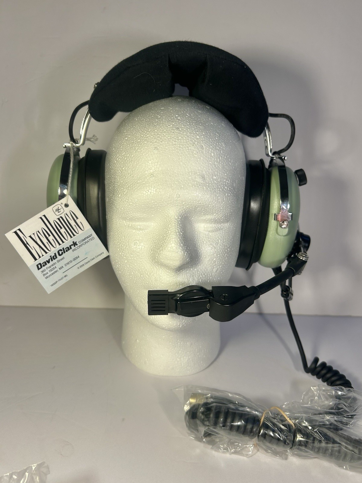 David Clark Aviation Headset Microphone H10-76X New Quick Shipping