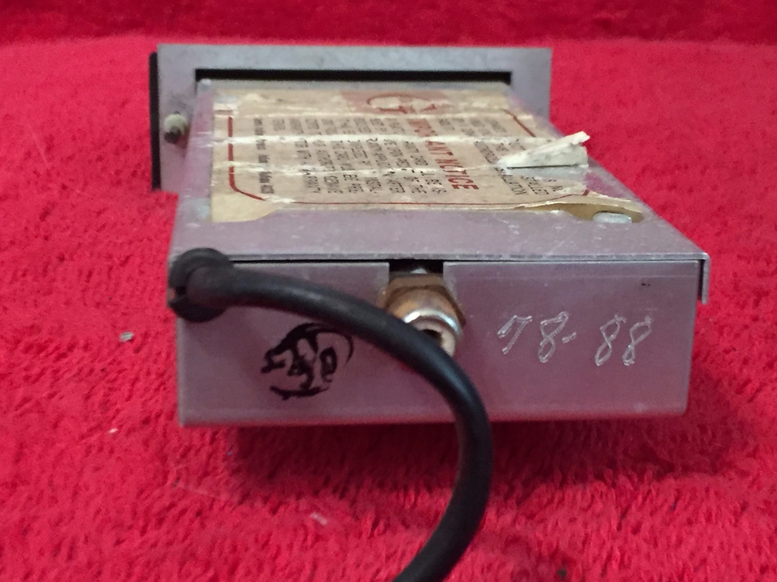 GENAVE DELTA 303 MARKER BEACON RECEIVER WITH CONNECTOR