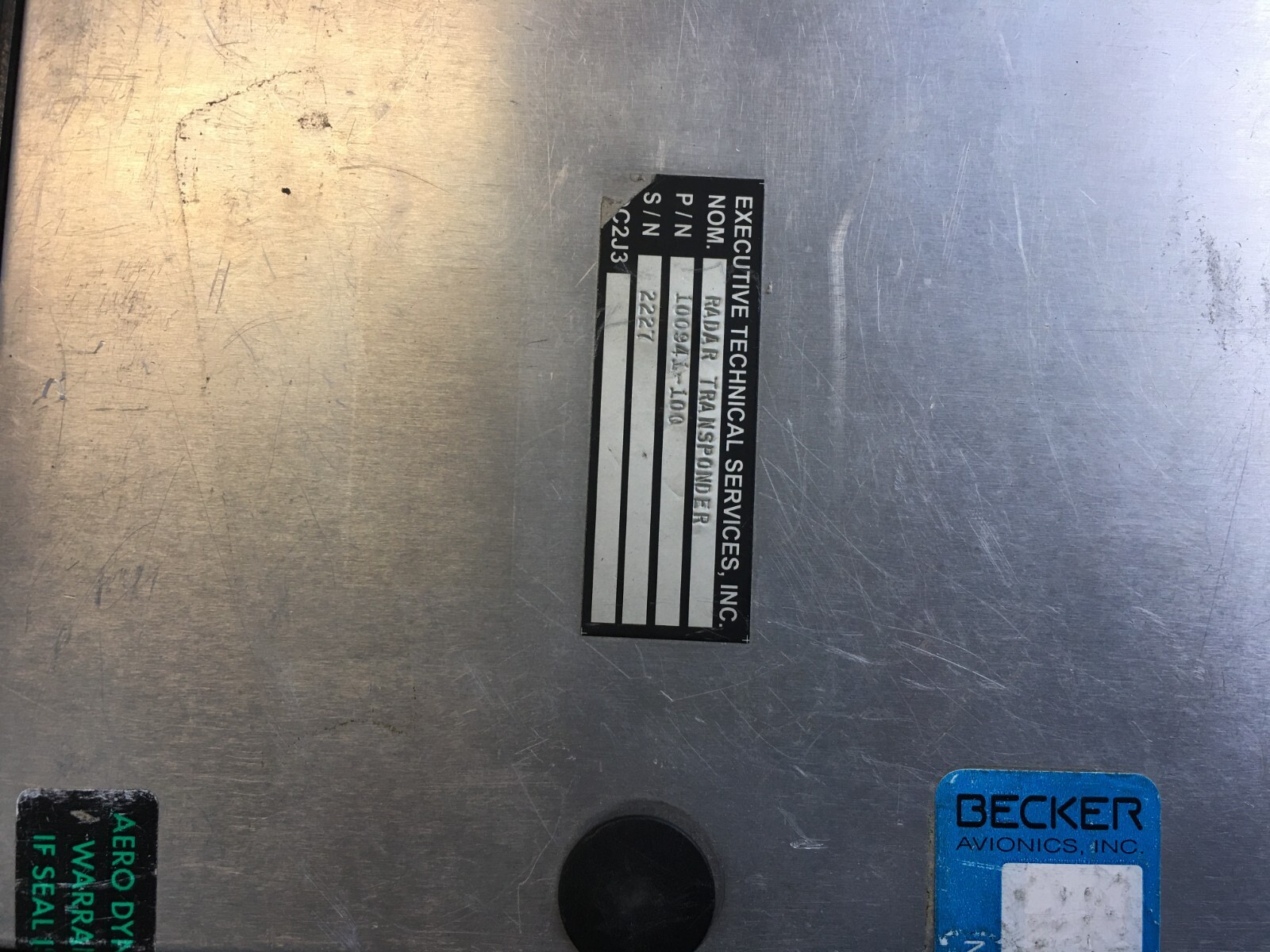BECKER ATC-3401-(110) TRANSPONDER XPDR used with 30 day warranty