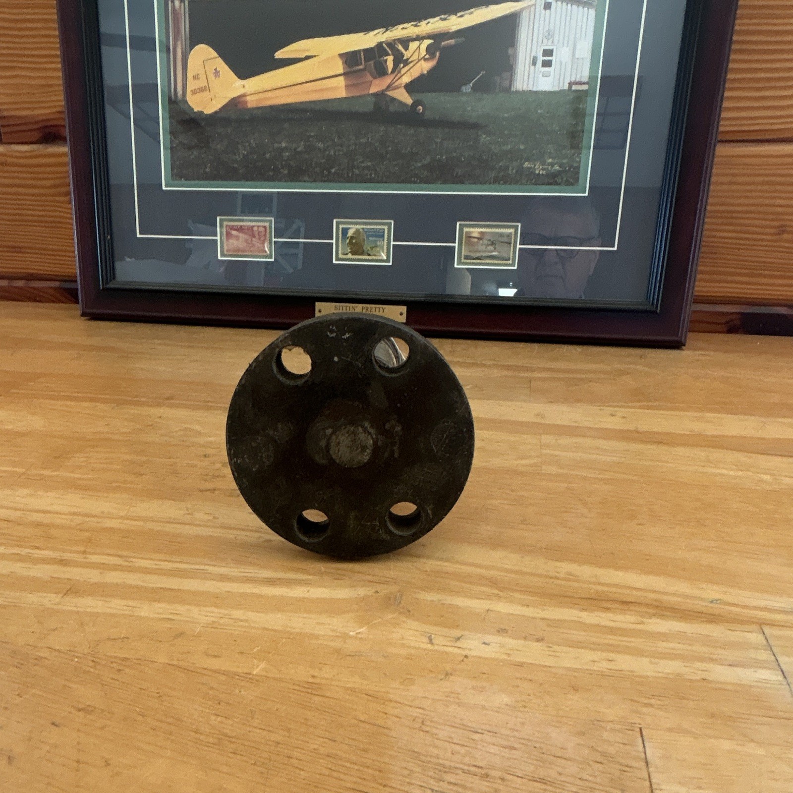 Heavy Duty Steel Axle, removed from 1955 Cessna 180