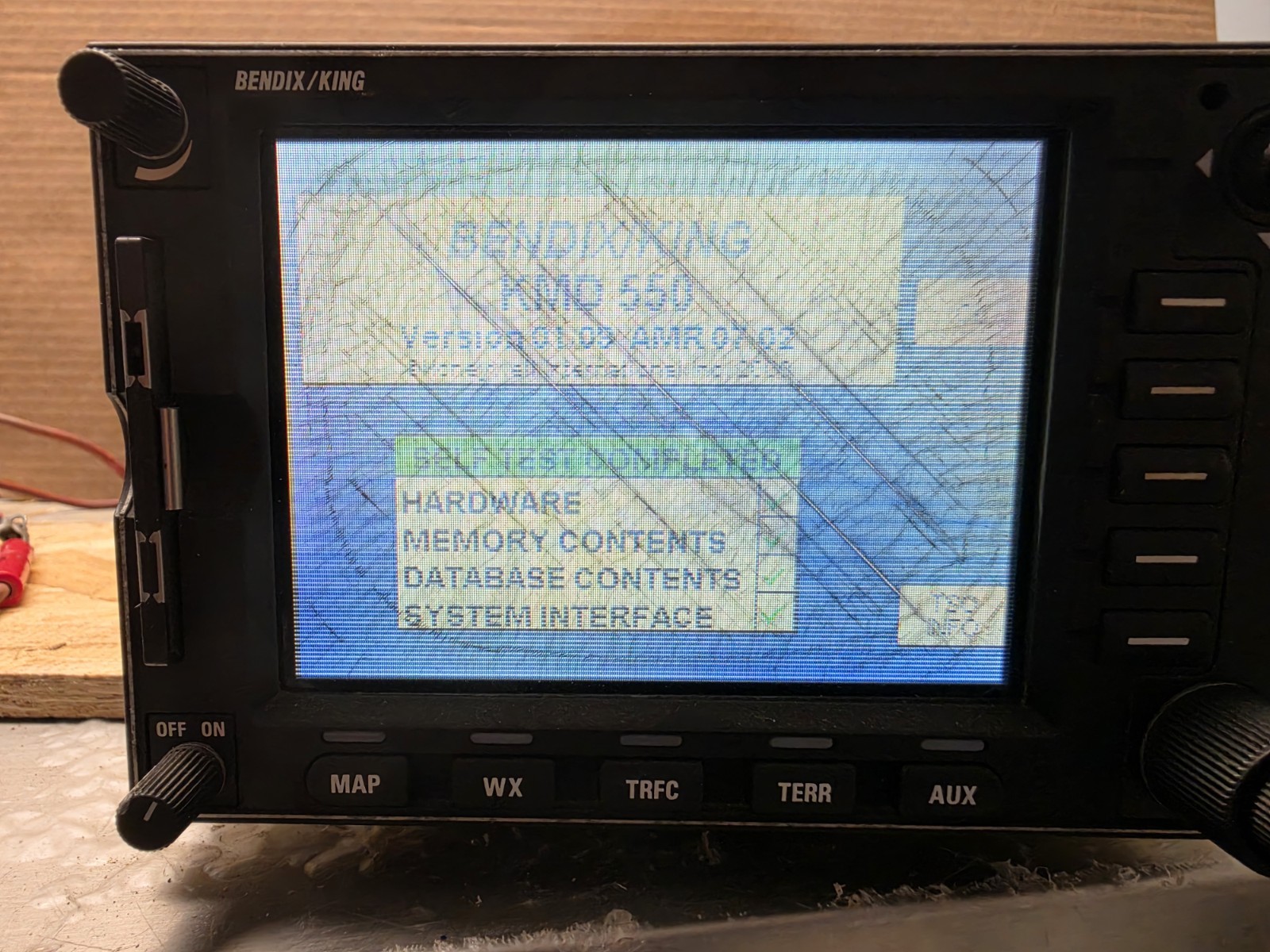 Bendix/King KMD 550 MFD P/N 066-04035-0301 – As-Is – Needs Display Replaced