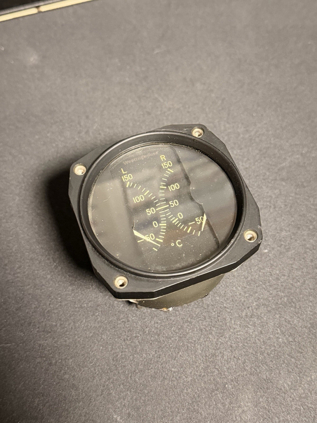 Aircraft Gauge Dual Temperature – Westinghouse Type AN-5795-6