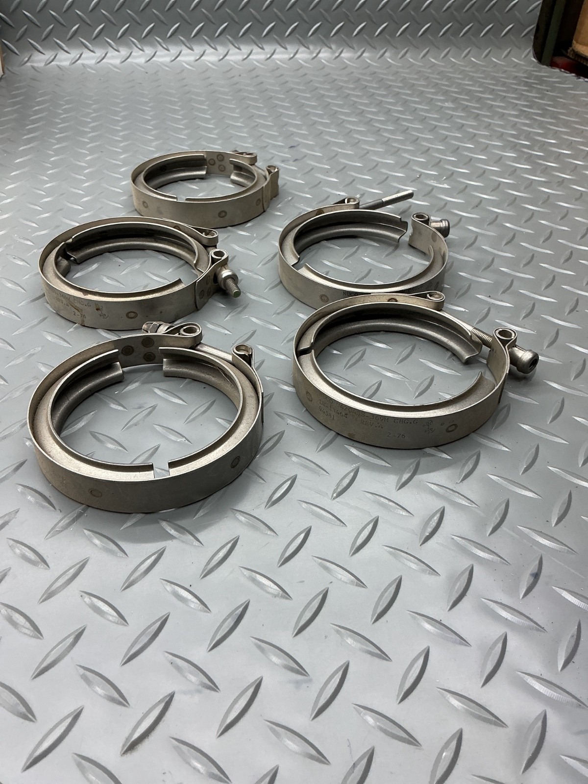 P/N: LW-13464 Lycoming Clamp – 3.69″ Diameter – For One Clamp (NE)