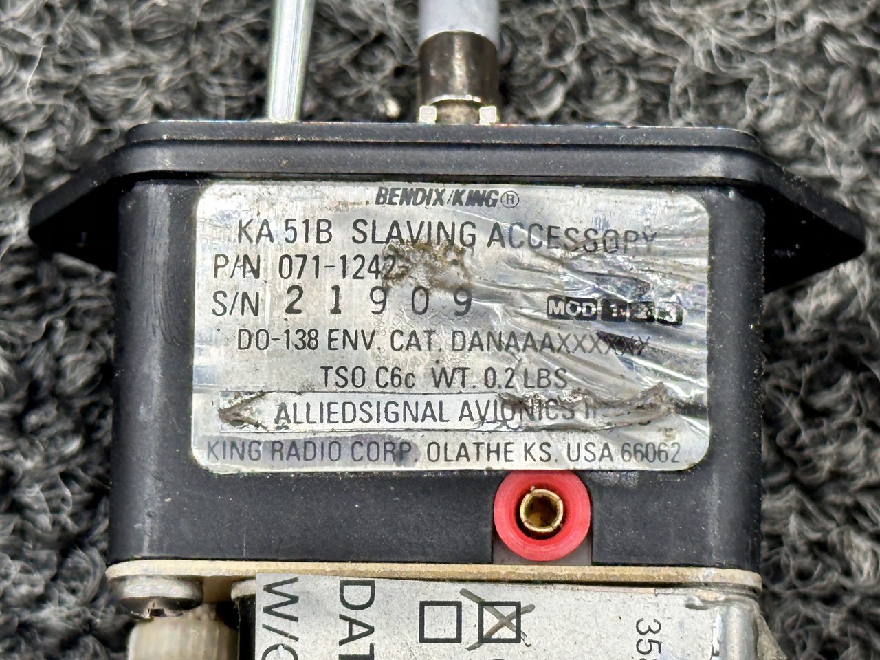 071-1242-05 Bendix King KA-51B Slaving Accessory Switch