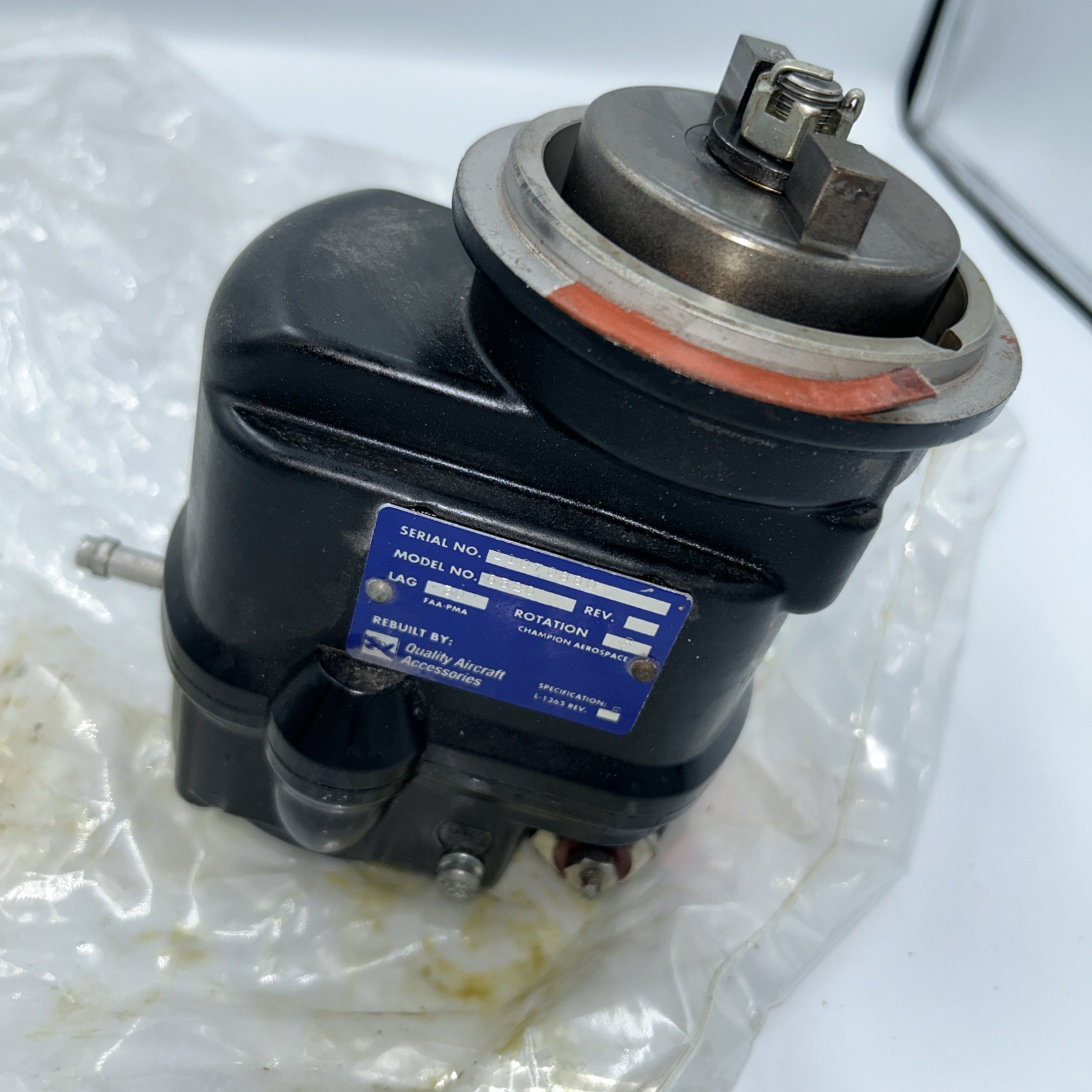Slick magneto 6320 Impulse Rebuilt By Quality Aircraft Accessories Right Rotate