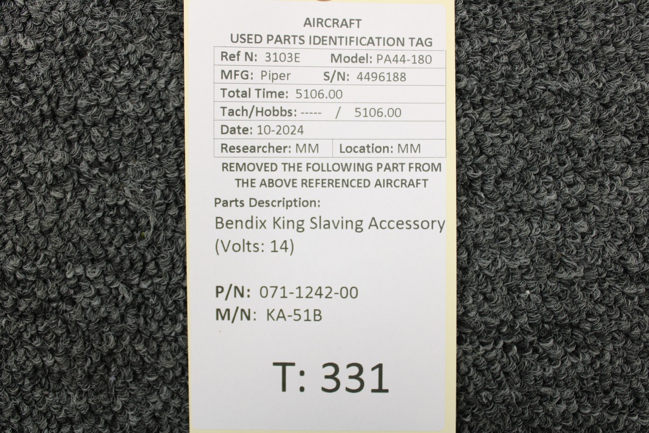 071-1242-00 Bendix King KA-51B Slaving Accessory (Volts: 14)