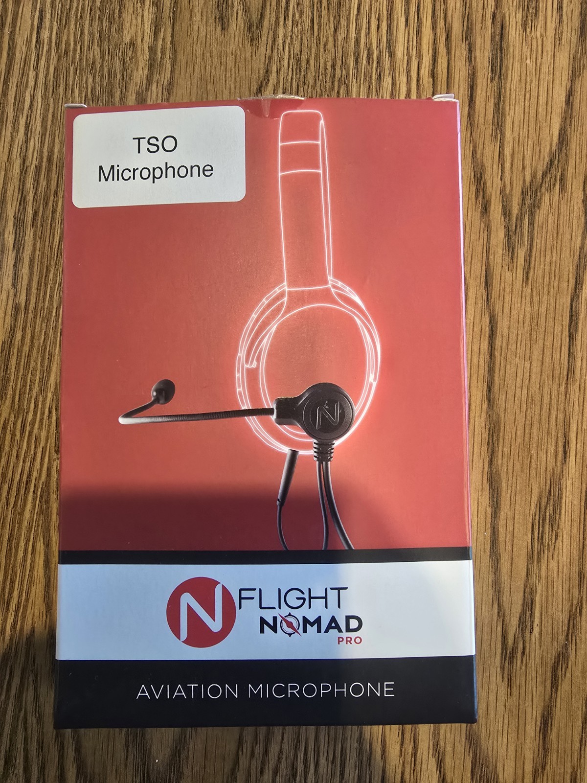 NFLIGHT Nomad Pro with TSO’d David Clark Aviation Microphone