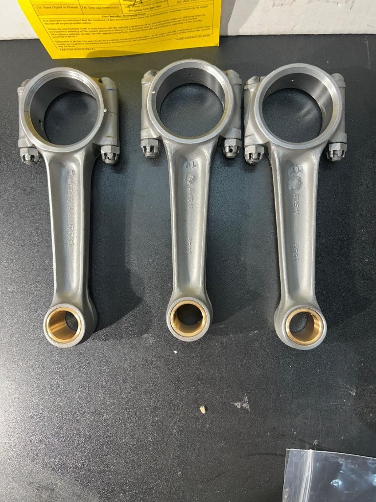 Certified Continental TCM A-65 Connecting Rod W/8130 Price is for 1 Rod