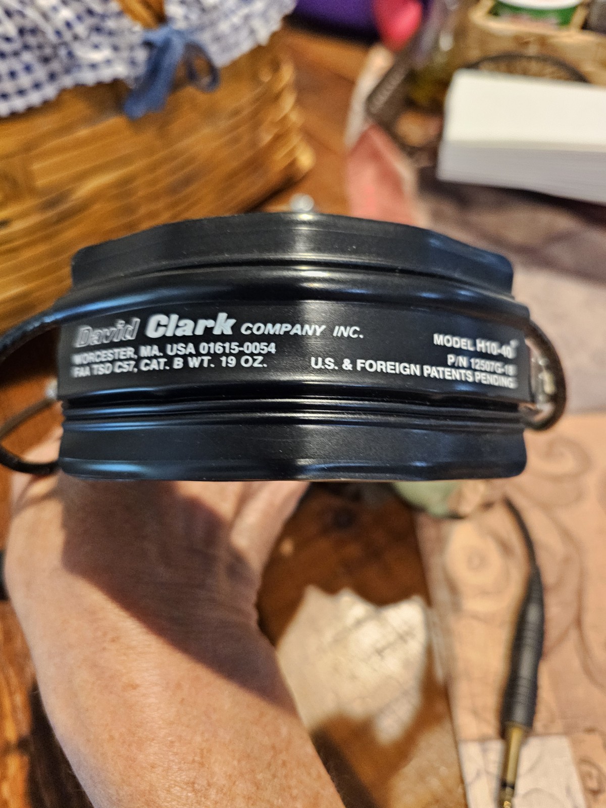 David Clark H10-40 Aviation Head Set