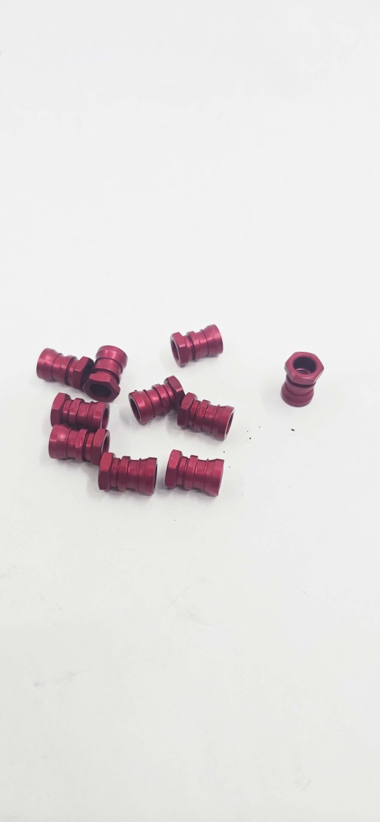 10 PACK – Hi-Lok Collars for 3/16″-32 Pins, HL70-6, ALCOA, 2024 T6 Aluminum