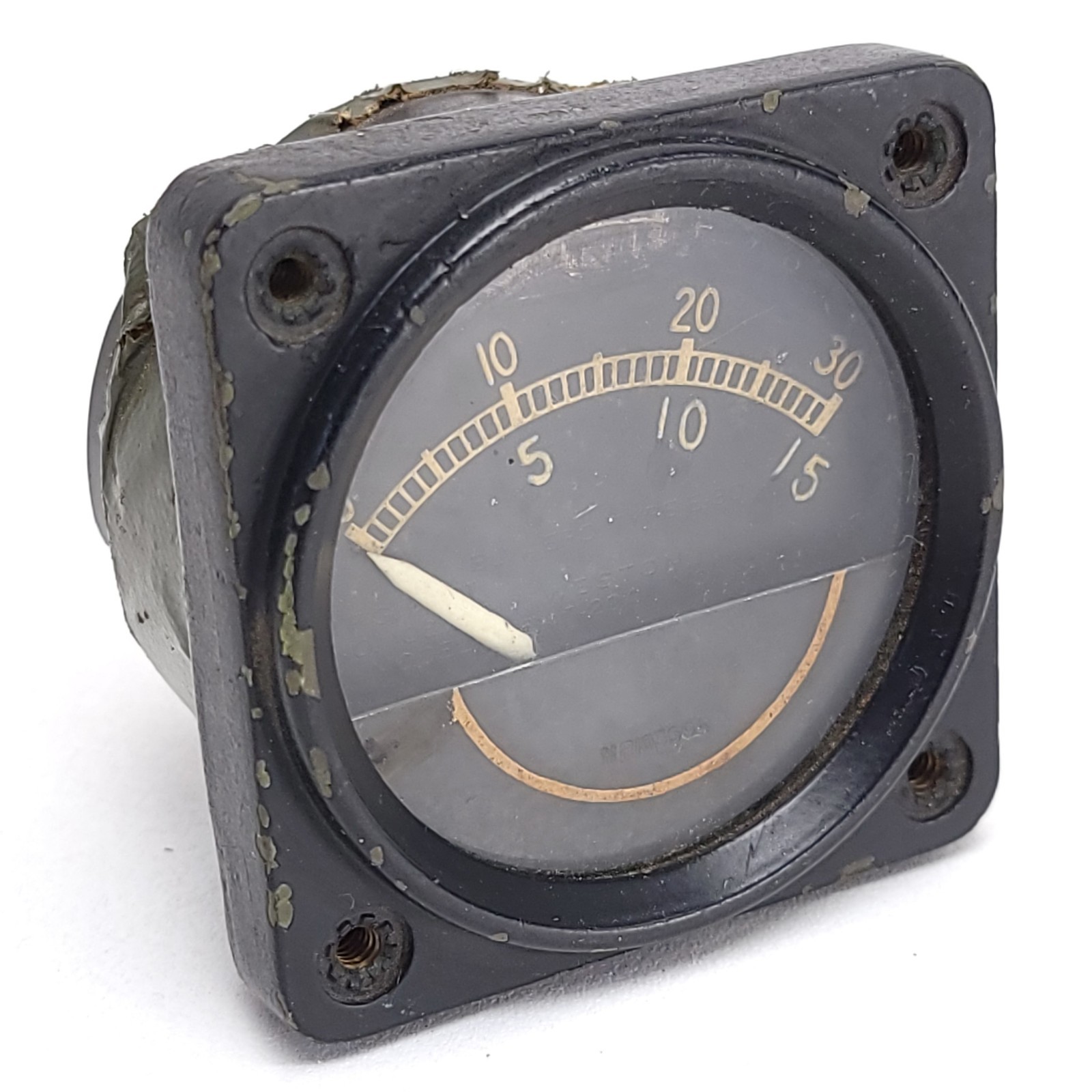 Vintage WW2 Weston Model 606 T-204 Gauge Indicater Type E-30