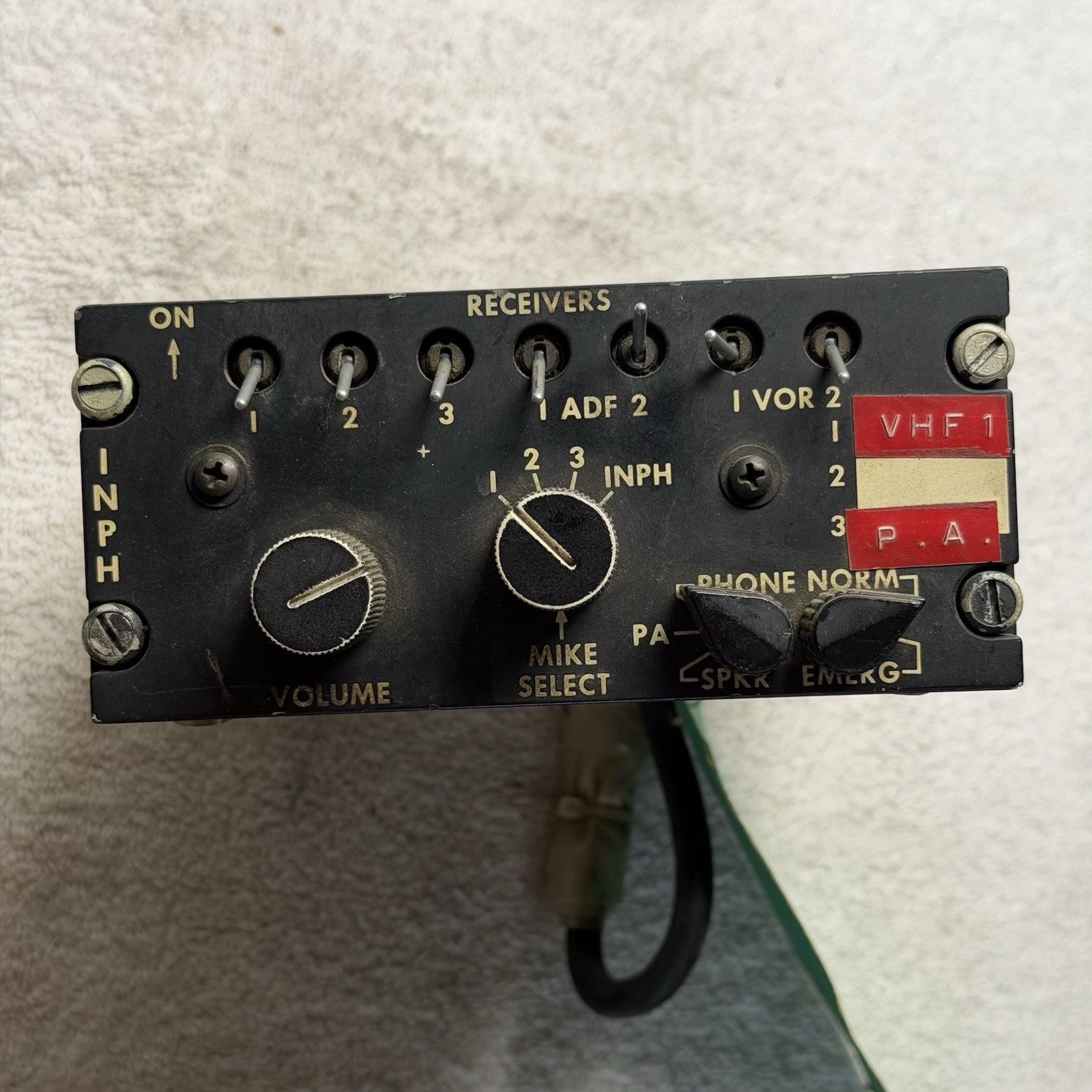 DHC60206-3 DeHavilland Canada Audio Control Box