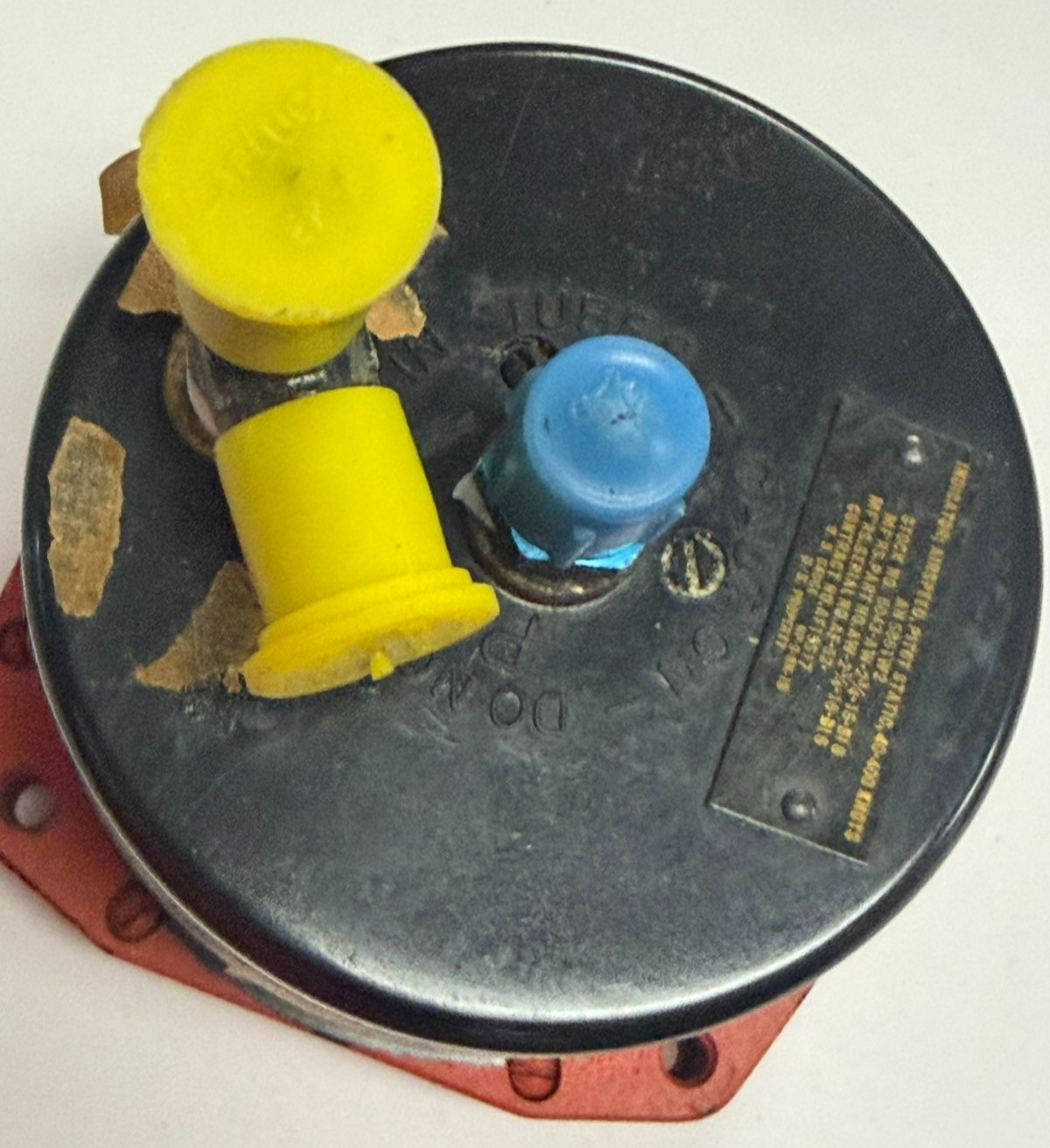 Vintage Military Aircraft Pitot Static U.S. Gauge Airspeed Indicator AN5861W2