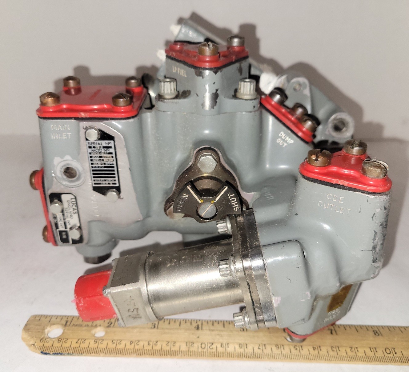 Aircraft Shut Off Valve MSC103MK1 IHI 77850636 Lucas Aroespace 45064697 77145124