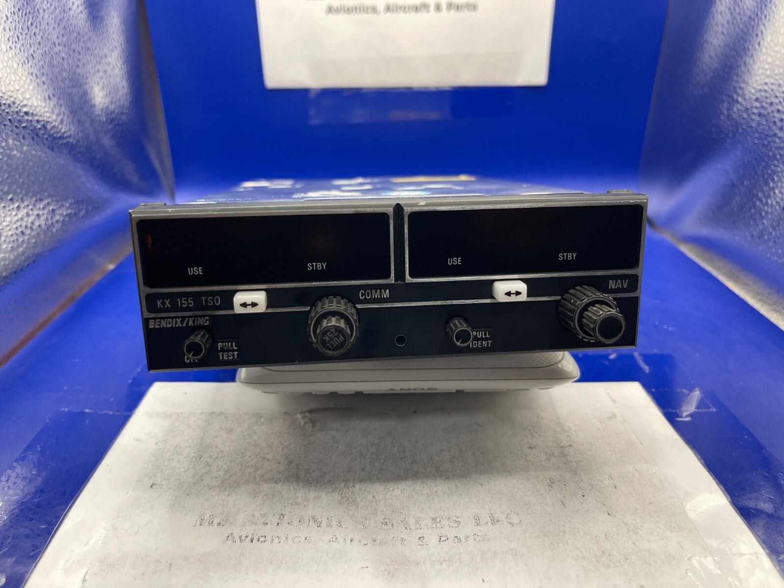 BENDIX/KING KX 155 P/N 069-1024-42 14VDC WITH GLIDE/SLOPE WITH FAA FORM 8130-3