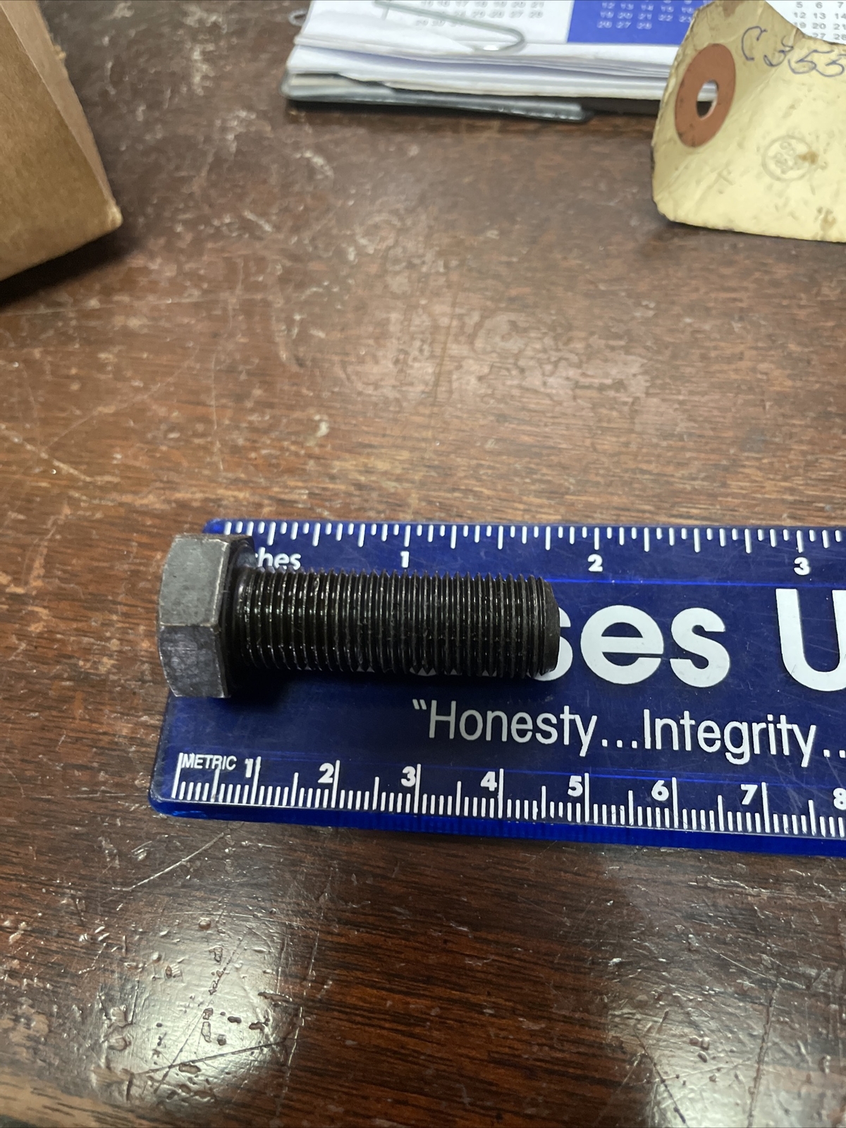 Russell, Burdsall & Ward Bolt And Nut Company HI STR HEX SCREWS 1/2 x 1 1/2
