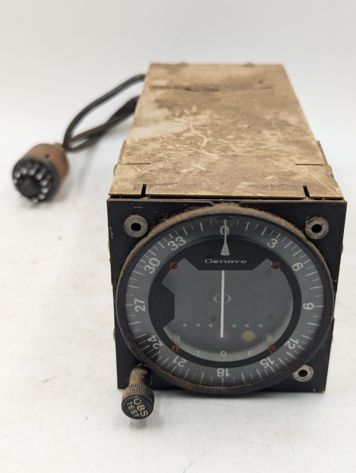 Genave Theta/100 Converter Indicator, For Use With Alpha/365, Untested