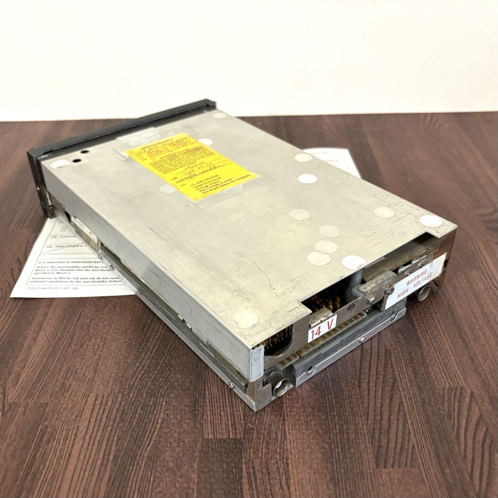King KX 155 Nav/Com No Glideslope 14 Volt 069-1024-00 w/ 8130-3