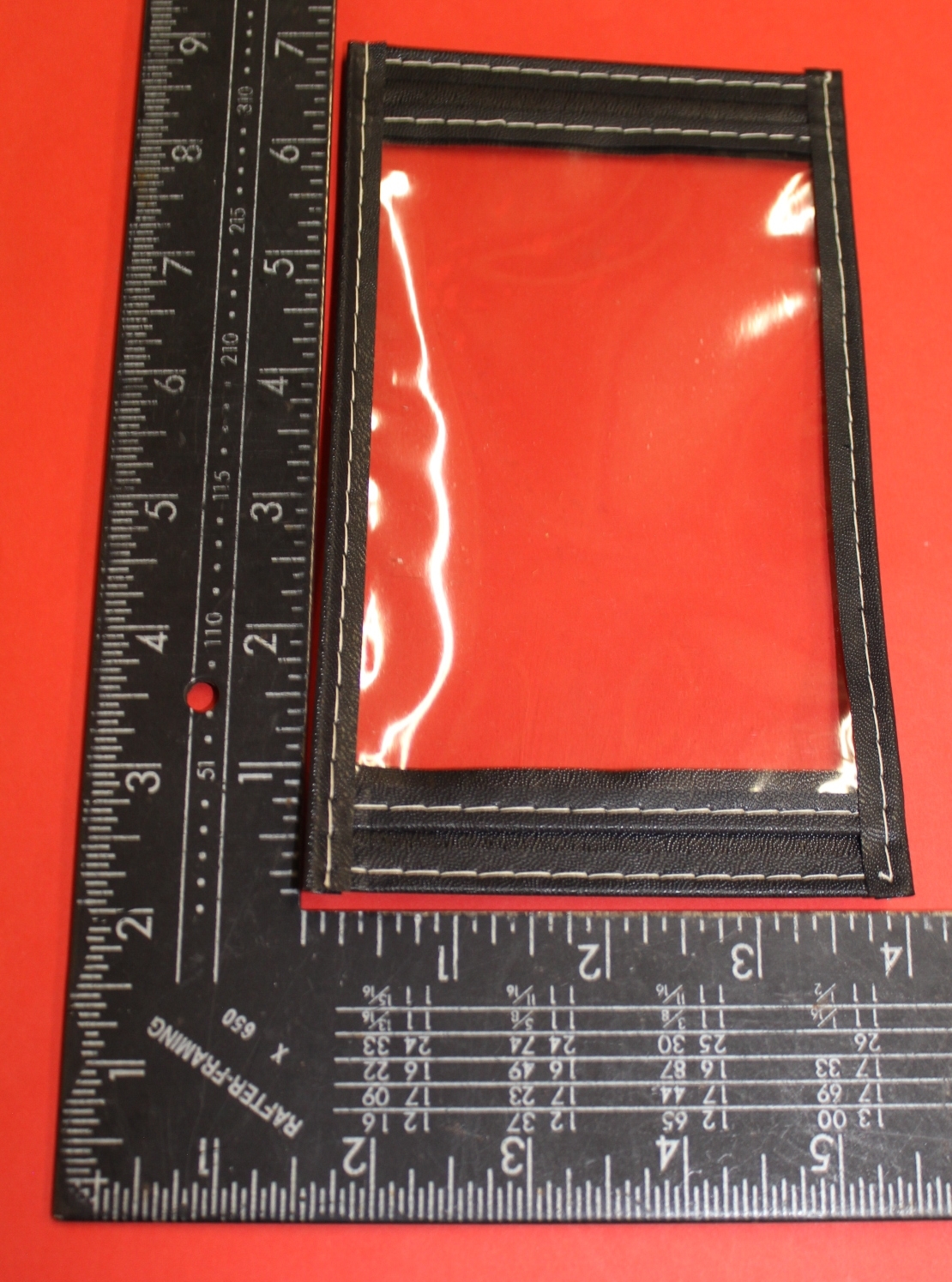 Aircraft Document Pouch, 4 Inches by 7 Inches, Piper, PN 459105, NOS- Nice!!!