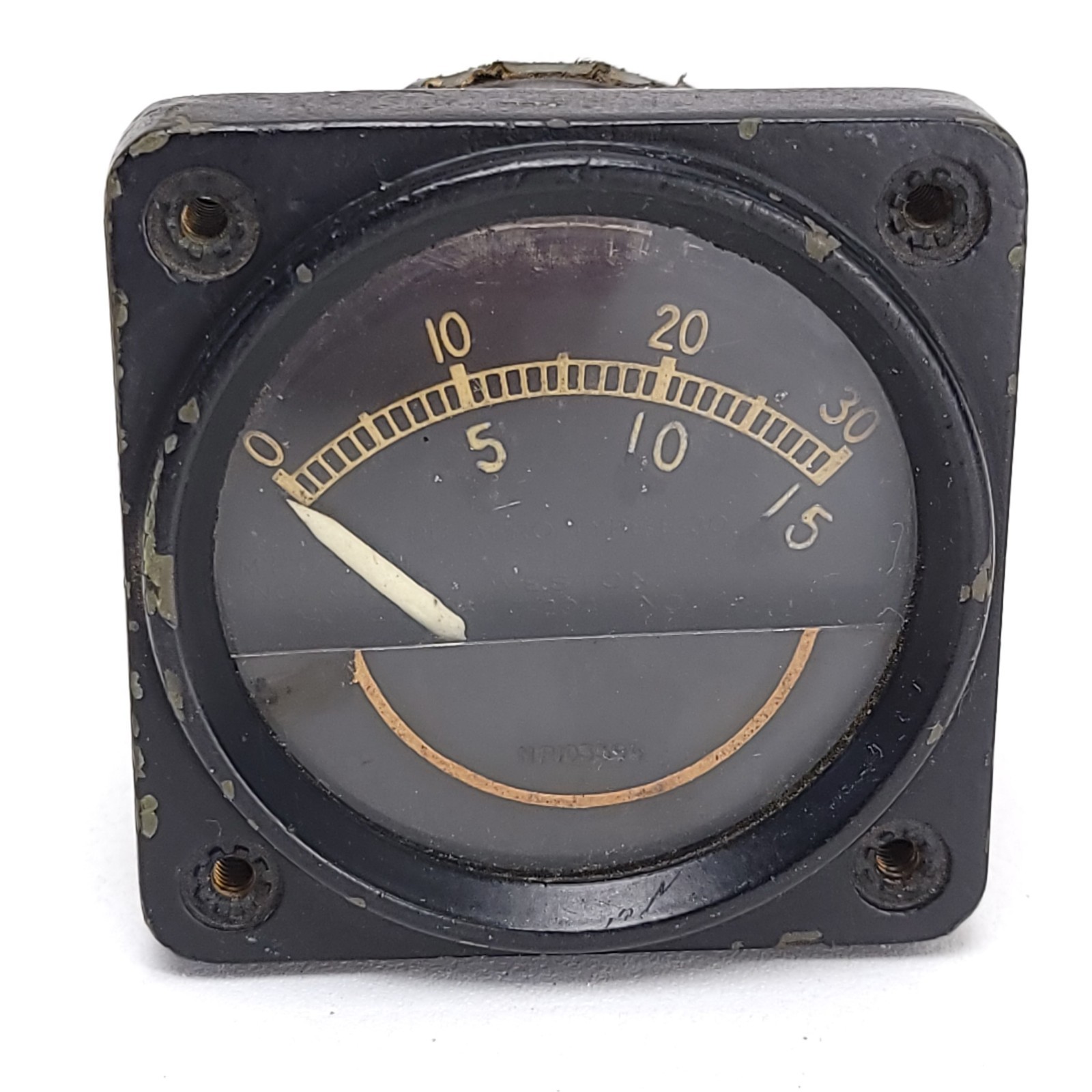 Vintage WW2 Weston Model 606 T-204 Gauge Indicater Type E-30