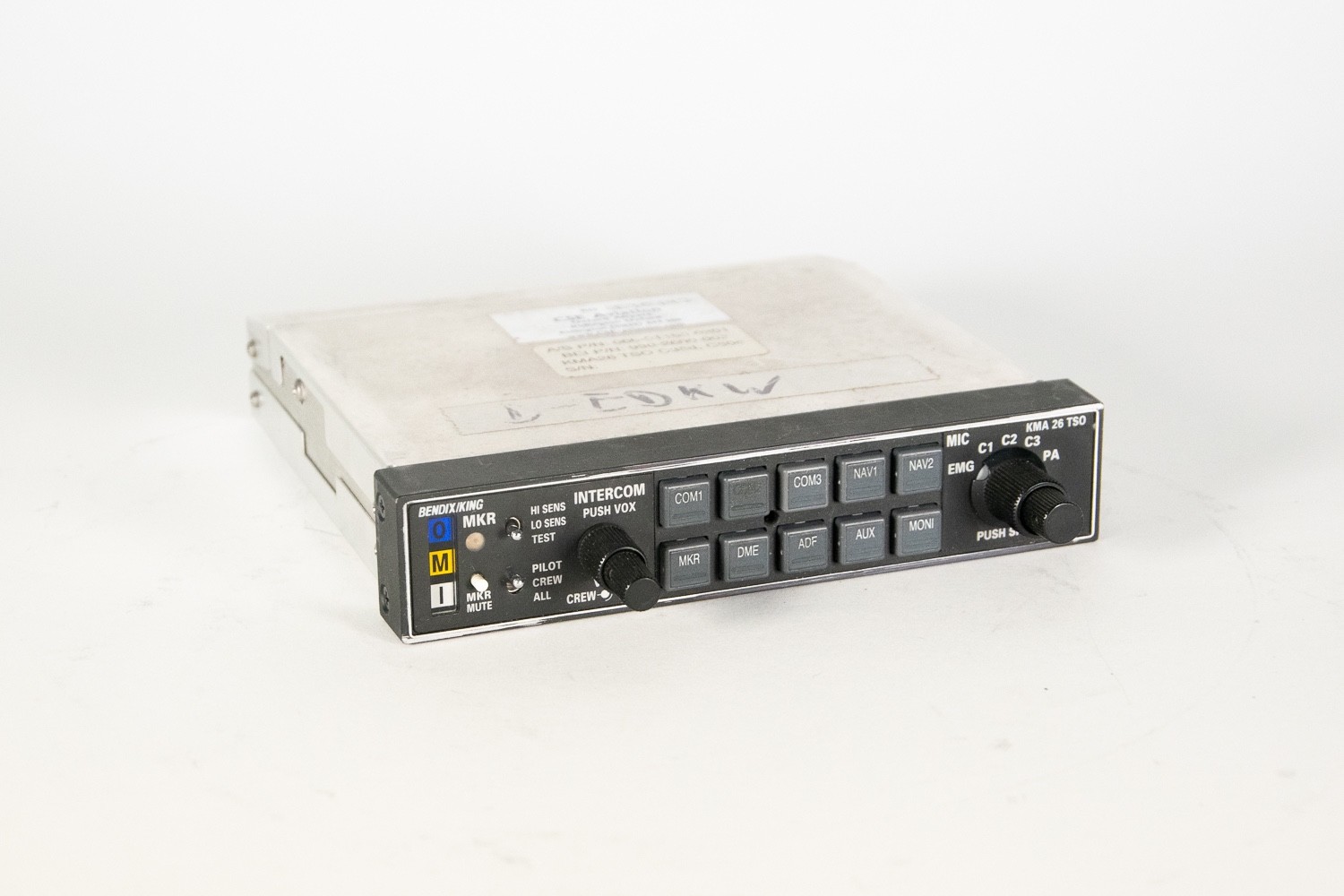Bendix/King KMA-26 Audio Panel PN: 066-01155-0201 SN: 4877, Guaranteed