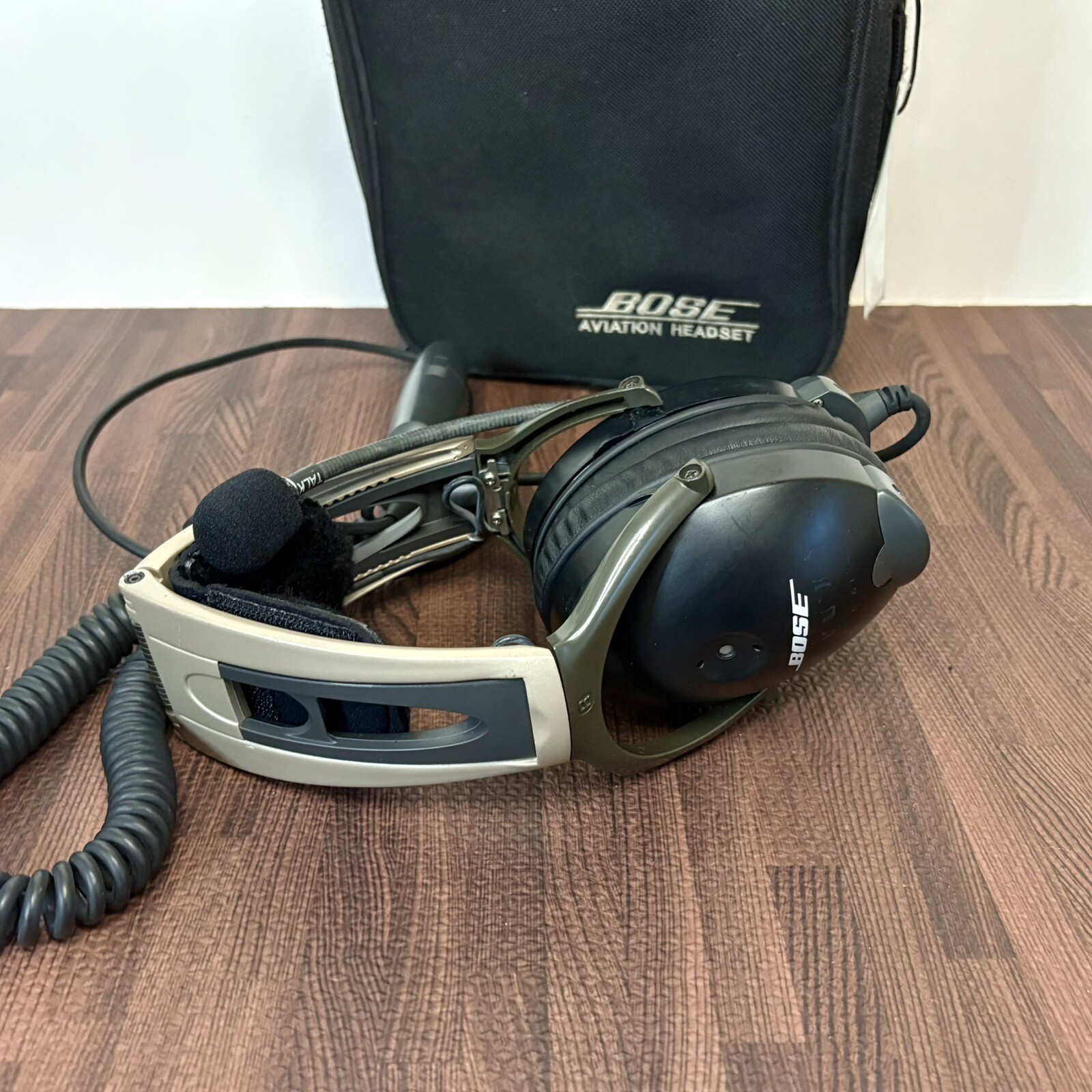 Bose A10 X AHX-32-02 ANR Headset With Single Military Helicopter Plug