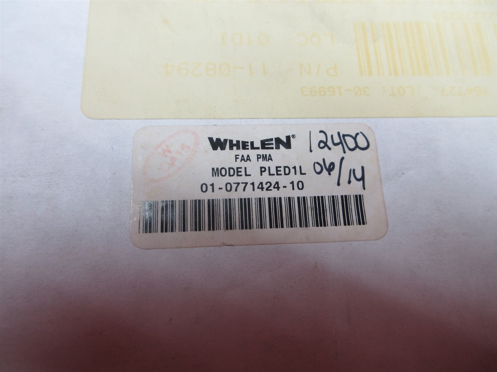 Whelen PLED1L LED Landing Light 14V PN 01-0771424-10