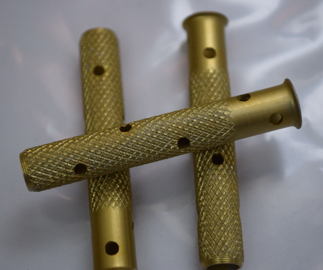 10x ATR-200-3125F, Panel Pins in Gold w/ Flare, Aluminum Alloy, NEW