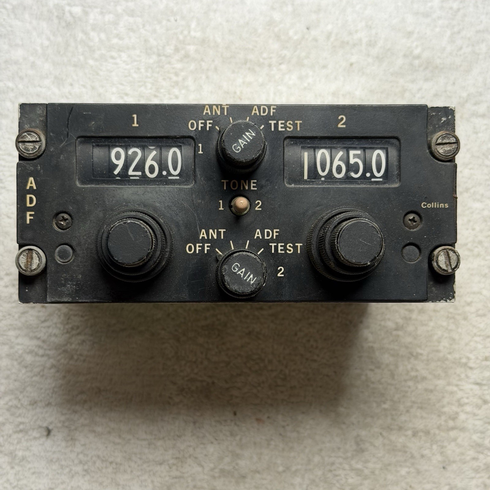 Collins Aerospace ADF Control 614L-13 PN 792-6275-002