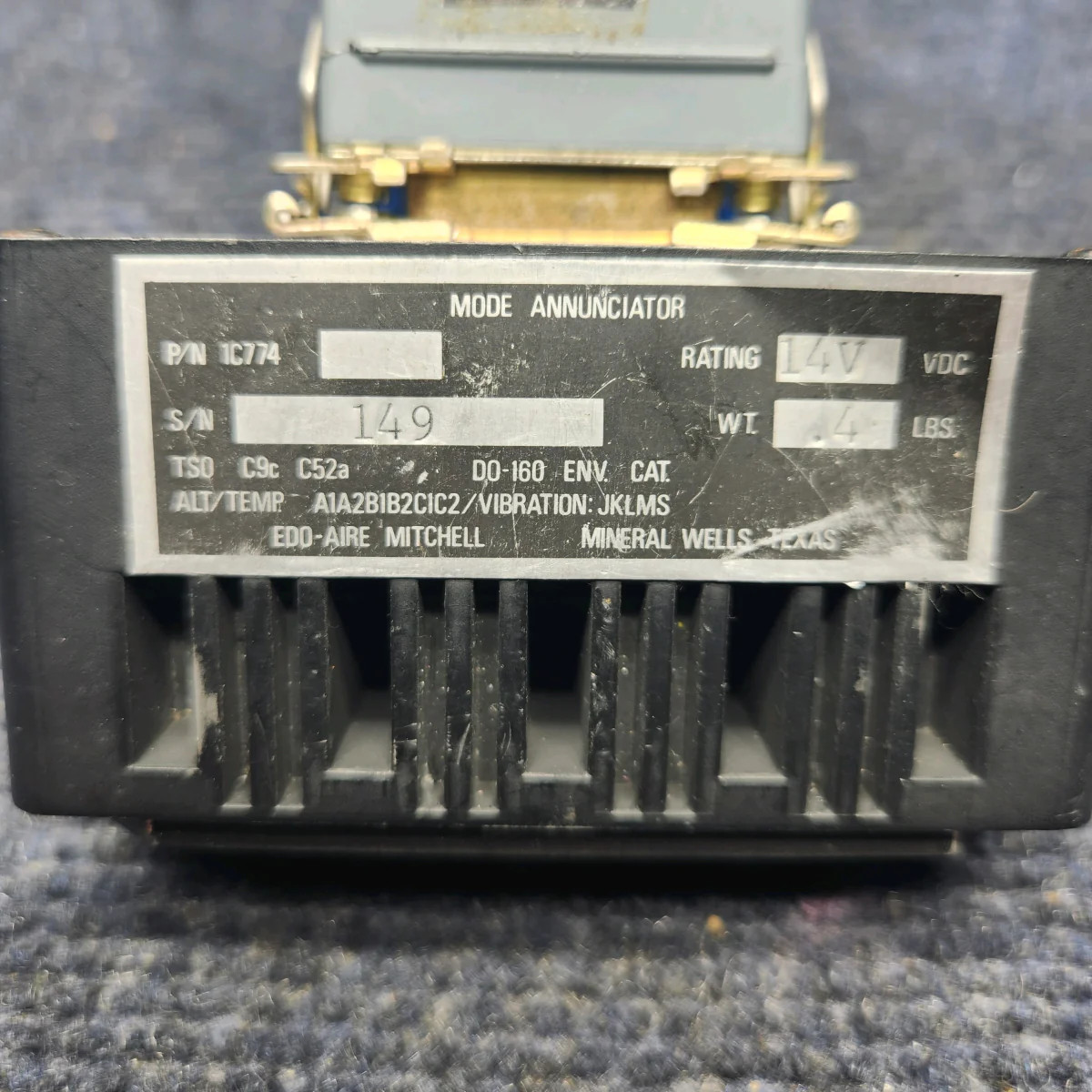 1C774-1 | Century | Mooney M20K | Century Flight Annunciator