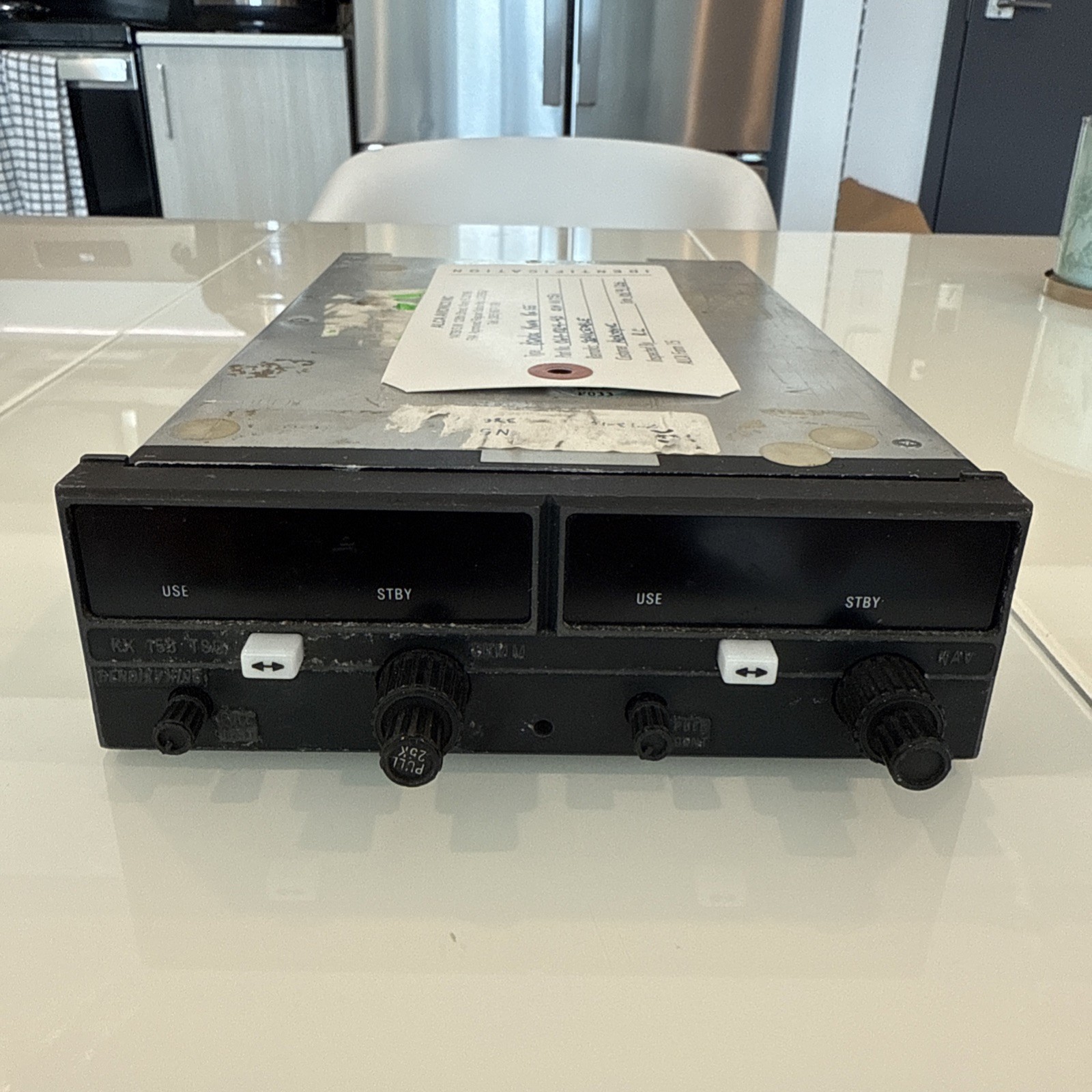 Bendix King KX 155 Nav/Com Glideslope 28 Volt 069-1024-43 – RACK AND BACKPLATE