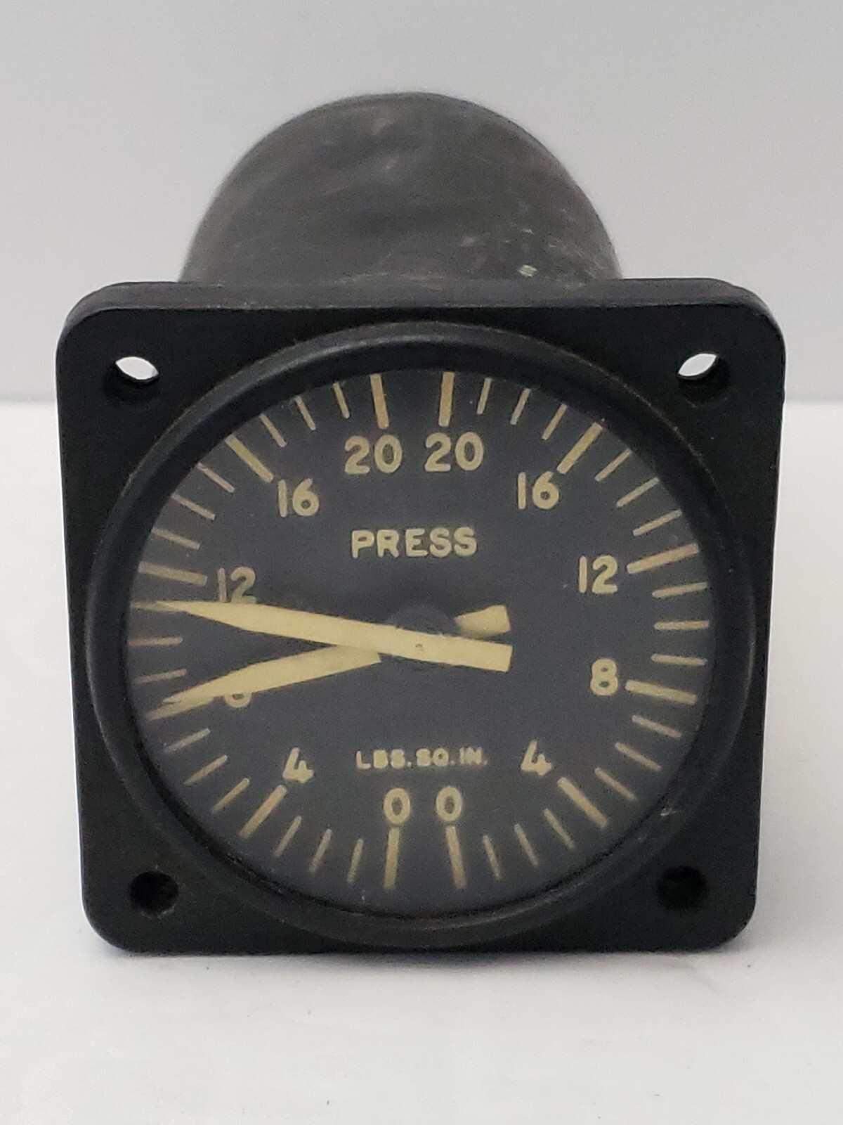 Vintage Buaer U.S. Navy 6800 C3B 44 A2 Synchro Pressure Indicator Aircraft Gauge