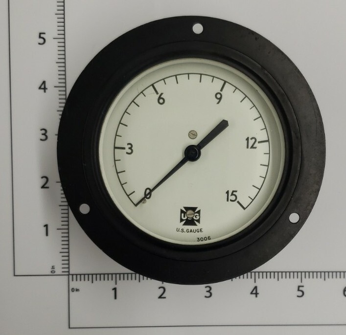 U.S. Gauge 3006 / 5″ Aeronautic Pressure Gauge Air Plane